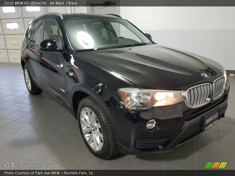 Jet Black / Black 2015 BMW X3 xDrive28i