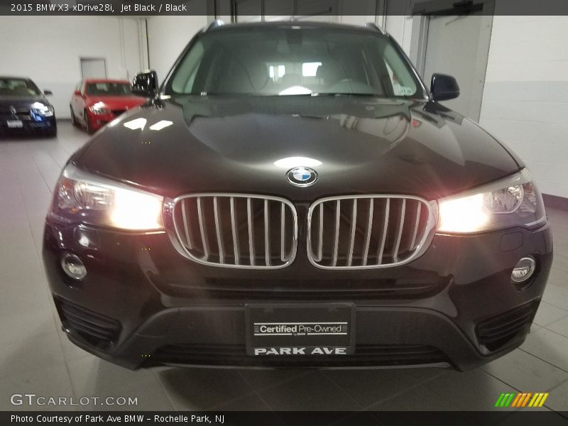 Jet Black / Black 2015 BMW X3 xDrive28i