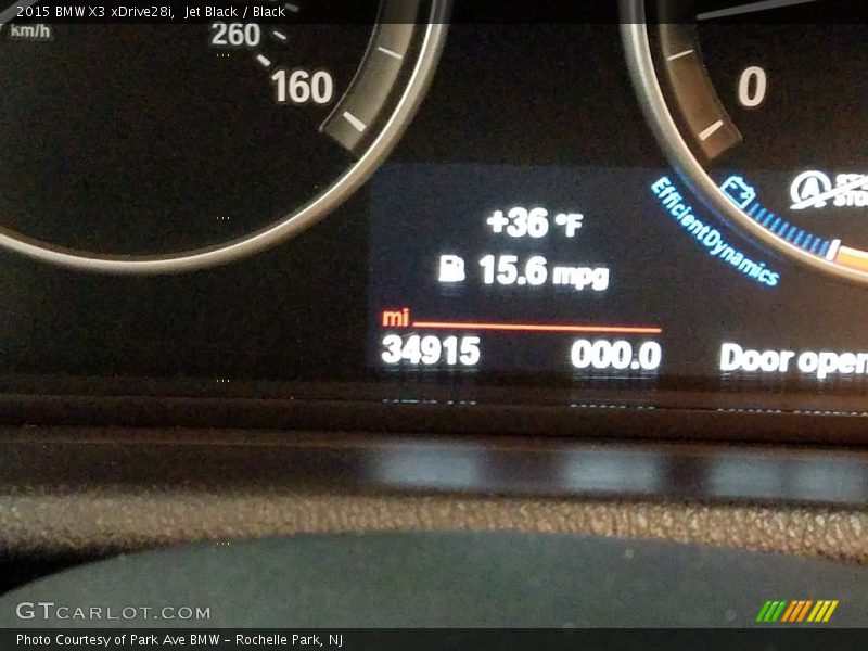 Jet Black / Black 2015 BMW X3 xDrive28i