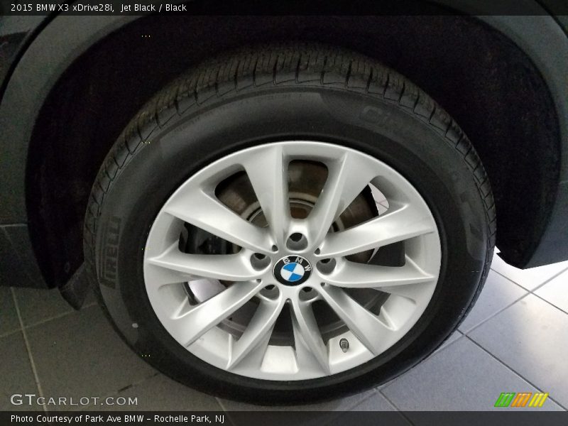 Jet Black / Black 2015 BMW X3 xDrive28i