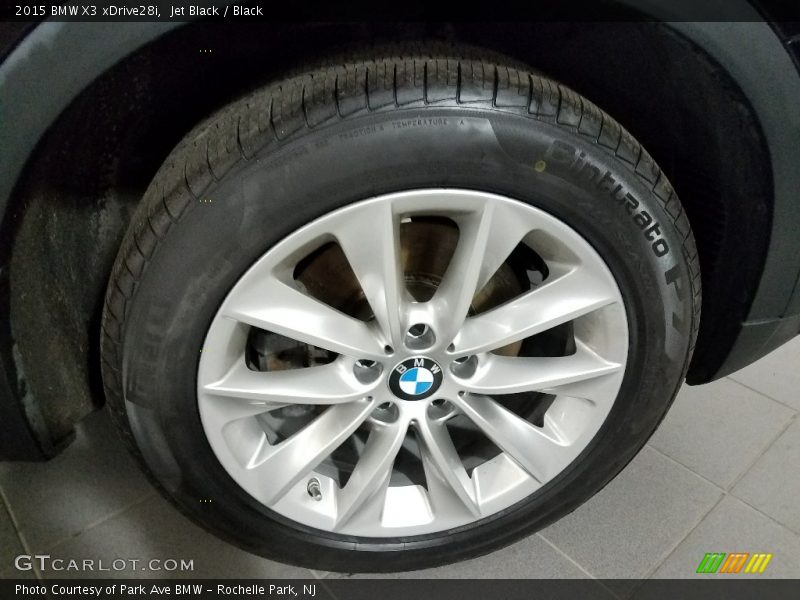 Jet Black / Black 2015 BMW X3 xDrive28i