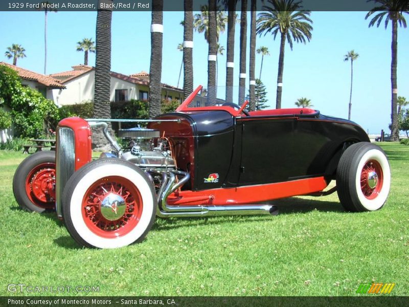 Black/Red / Red 1929 Ford Model A Roadster