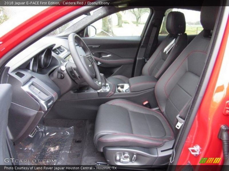 Caldera Red / Ebony/Ebony 2018 Jaguar E-PACE First Edition