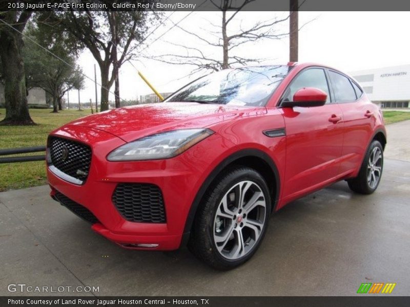 Caldera Red / Ebony/Ebony 2018 Jaguar E-PACE First Edition