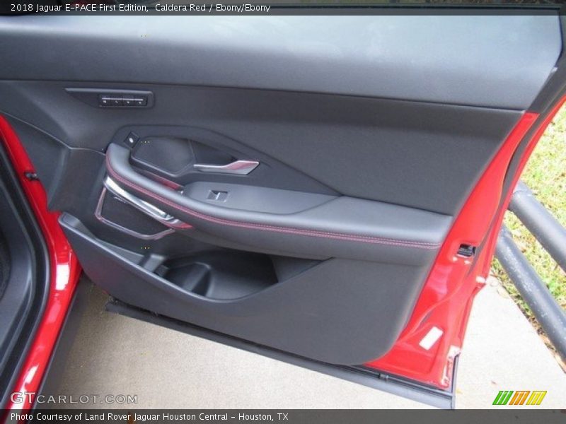 Caldera Red / Ebony/Ebony 2018 Jaguar E-PACE First Edition