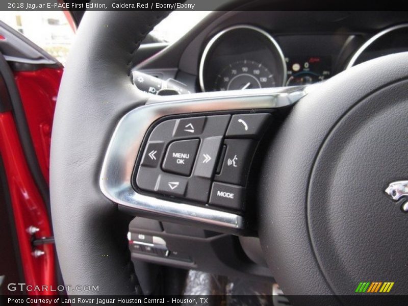 Caldera Red / Ebony/Ebony 2018 Jaguar E-PACE First Edition
