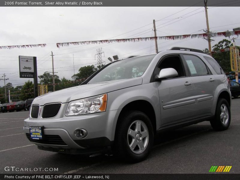 Silver Alloy Metallic / Ebony Black 2006 Pontiac Torrent