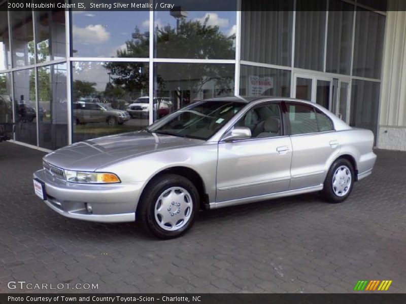 Sterling Silver Metallic / Gray 2000 Mitsubishi Galant ES