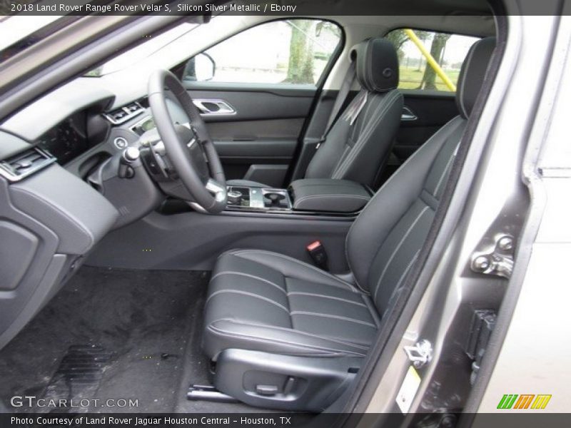 Silicon Silver Metallic / Ebony 2018 Land Rover Range Rover Velar S