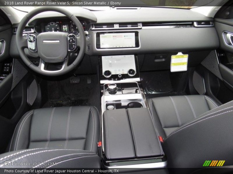 Silicon Silver Metallic / Ebony 2018 Land Rover Range Rover Velar S