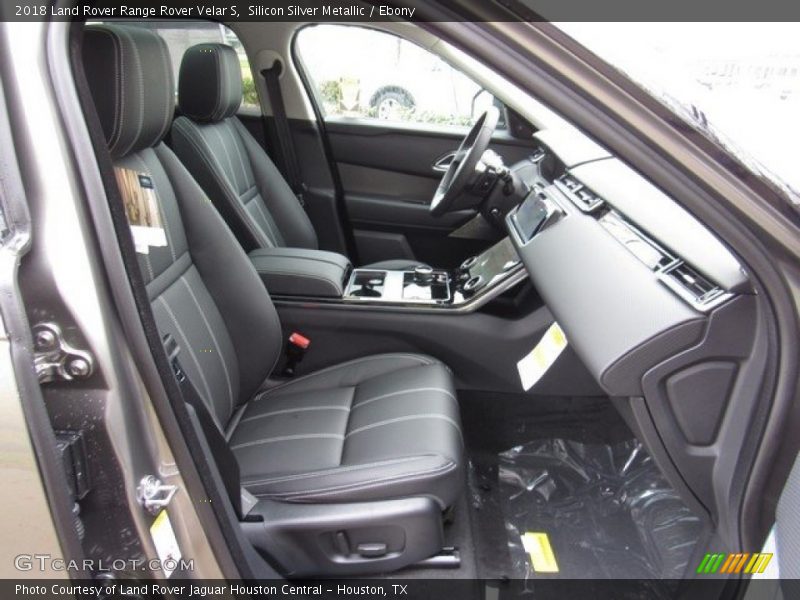 Silicon Silver Metallic / Ebony 2018 Land Rover Range Rover Velar S
