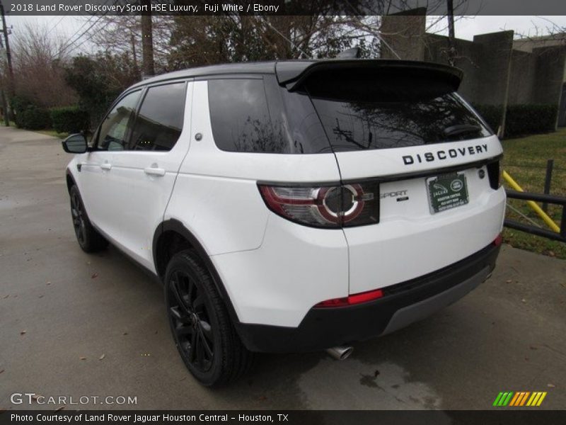 Fuji White / Ebony 2018 Land Rover Discovery Sport HSE Luxury