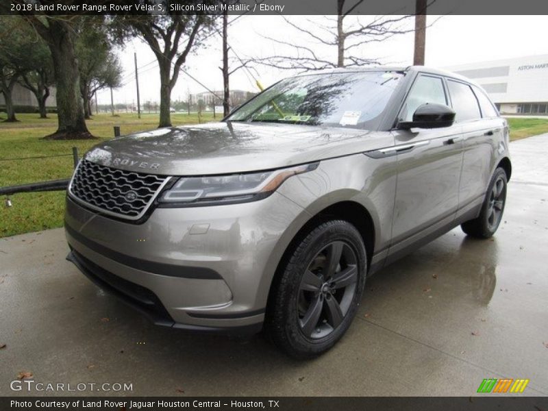 Silicon Silver Metallic / Ebony 2018 Land Rover Range Rover Velar S