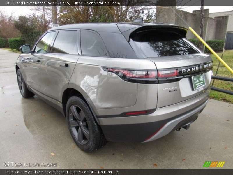 Silicon Silver Metallic / Ebony 2018 Land Rover Range Rover Velar S