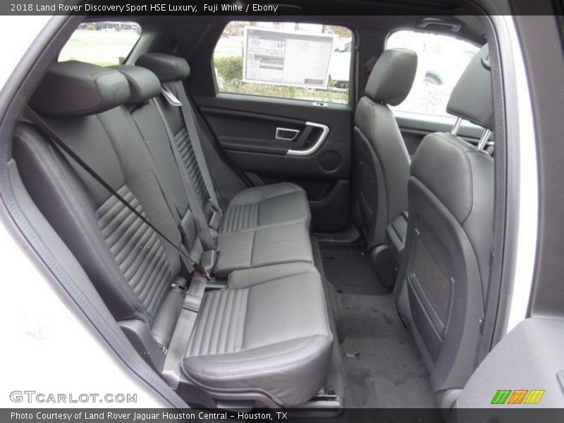 Rear Seat of 2018 Discovery Sport HSE Luxury