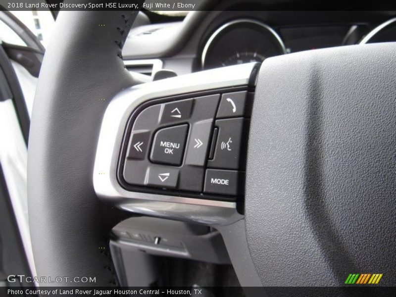 Controls of 2018 Discovery Sport HSE Luxury