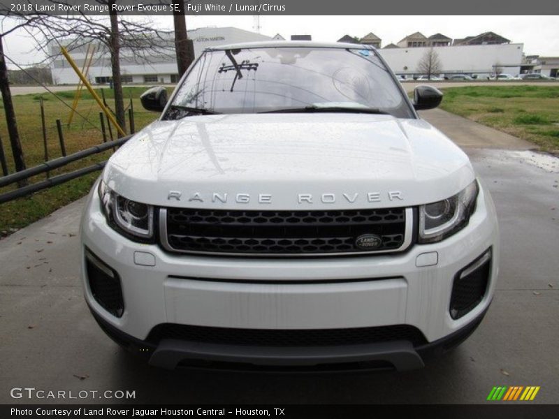 Fuji White / Lunar/Cirrus 2018 Land Rover Range Rover Evoque SE