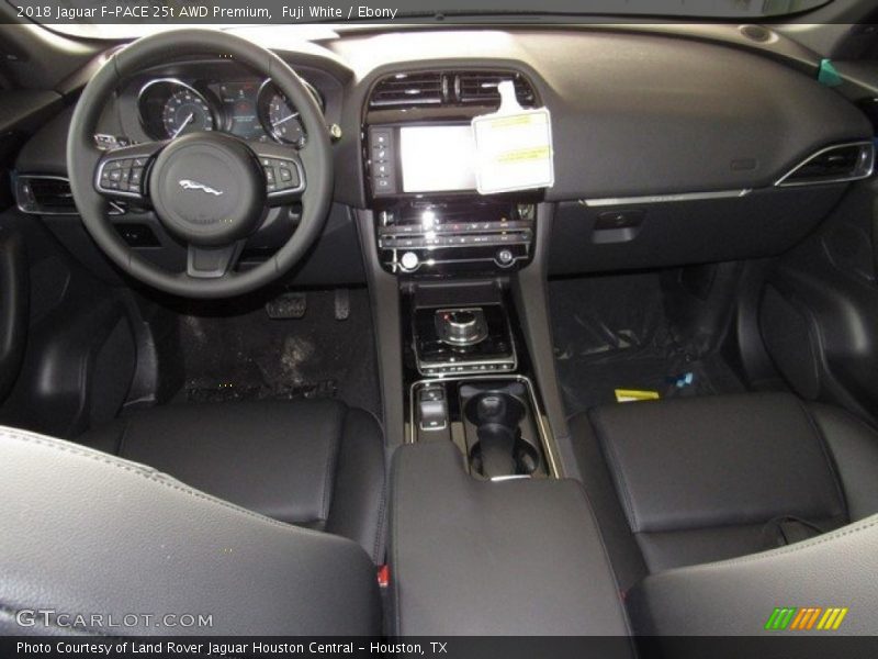 Fuji White / Ebony 2018 Jaguar F-PACE 25t AWD Premium