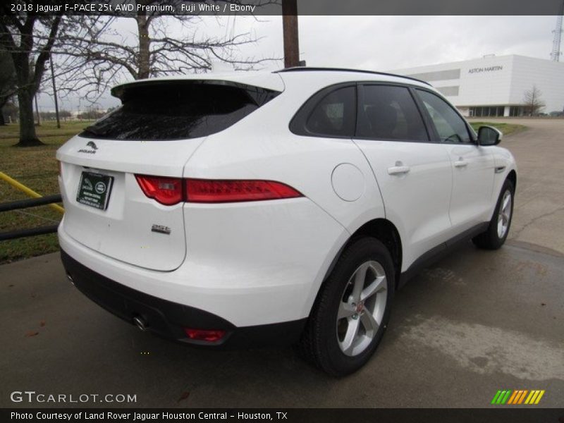 Fuji White / Ebony 2018 Jaguar F-PACE 25t AWD Premium
