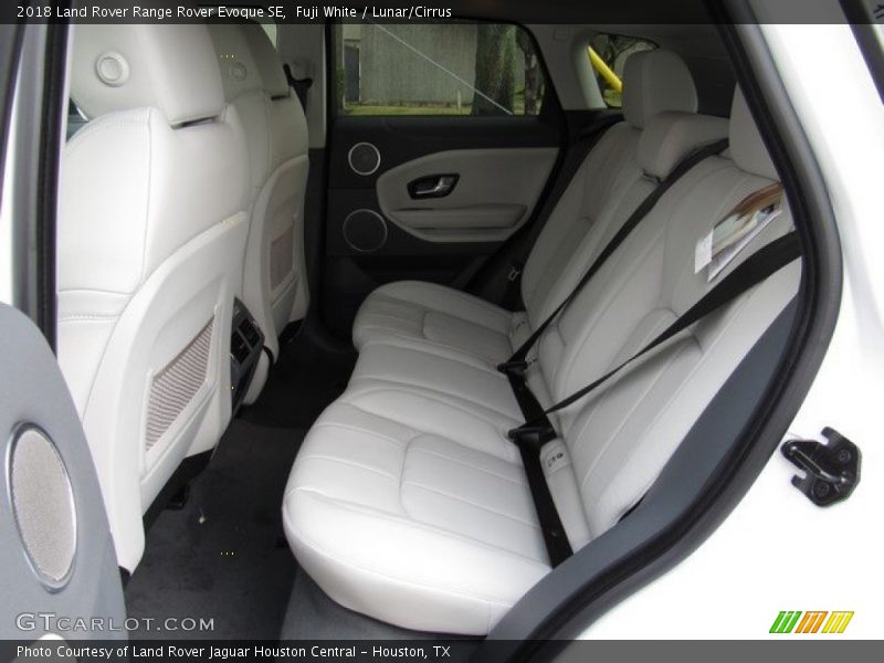 Fuji White / Lunar/Cirrus 2018 Land Rover Range Rover Evoque SE