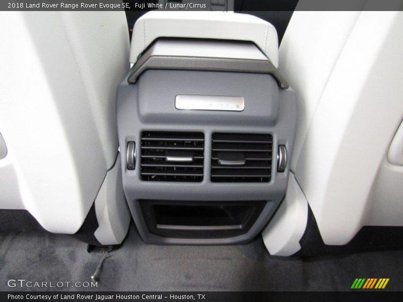 Fuji White / Lunar/Cirrus 2018 Land Rover Range Rover Evoque SE