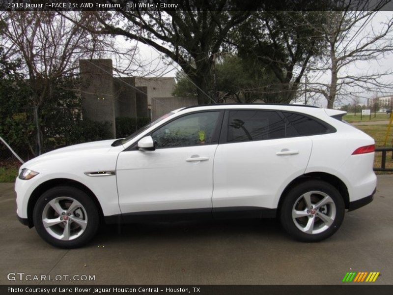 Fuji White / Ebony 2018 Jaguar F-PACE 25t AWD Premium
