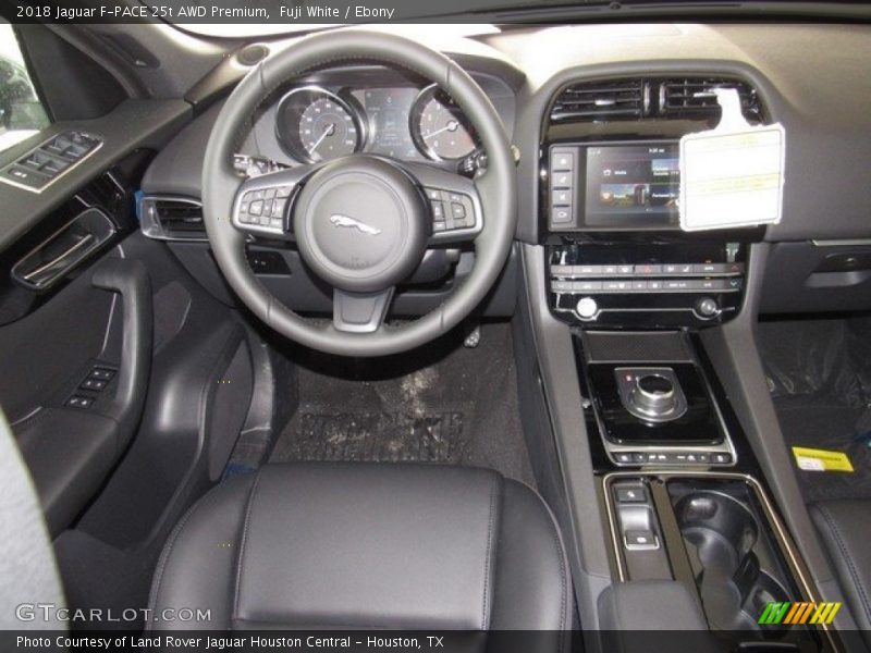 Fuji White / Ebony 2018 Jaguar F-PACE 25t AWD Premium