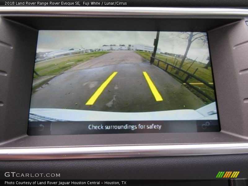 Fuji White / Lunar/Cirrus 2018 Land Rover Range Rover Evoque SE