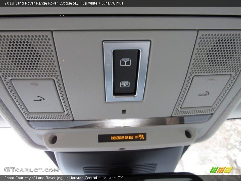 Fuji White / Lunar/Cirrus 2018 Land Rover Range Rover Evoque SE