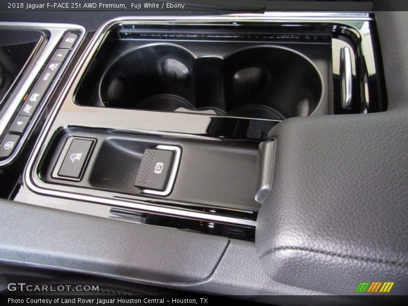 Fuji White / Ebony 2018 Jaguar F-PACE 25t AWD Premium