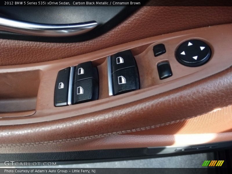 Carbon Black Metallic / Cinnamon Brown 2012 BMW 5 Series 535i xDrive Sedan