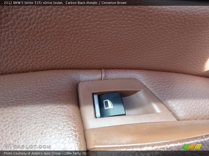 Carbon Black Metallic / Cinnamon Brown 2012 BMW 5 Series 535i xDrive Sedan