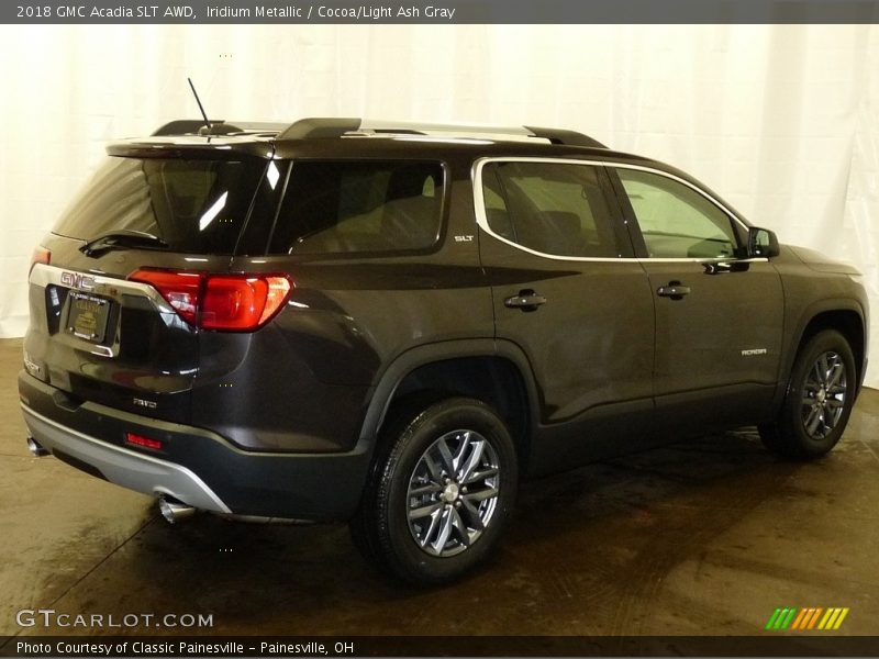 Iridium Metallic / Cocoa/Light Ash Gray 2018 GMC Acadia SLT AWD