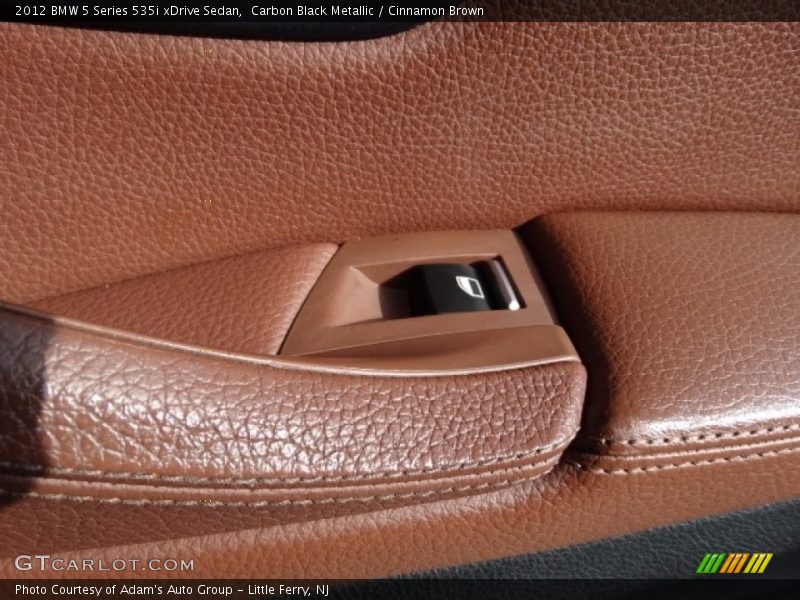 Carbon Black Metallic / Cinnamon Brown 2012 BMW 5 Series 535i xDrive Sedan
