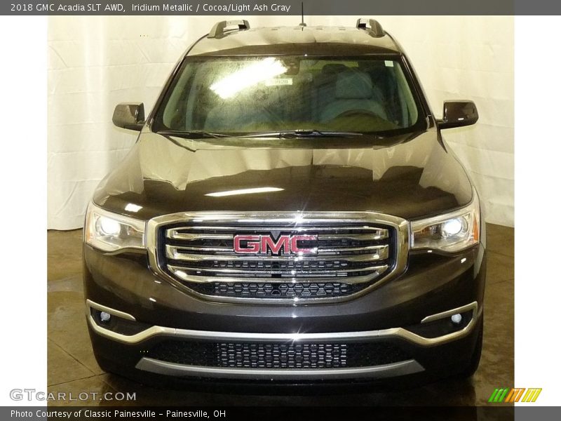 Iridium Metallic / Cocoa/Light Ash Gray 2018 GMC Acadia SLT AWD