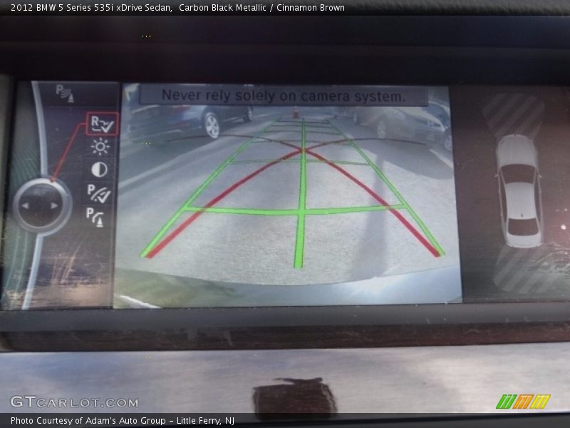 Carbon Black Metallic / Cinnamon Brown 2012 BMW 5 Series 535i xDrive Sedan