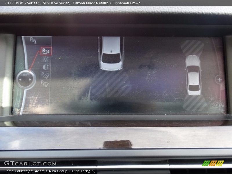 Carbon Black Metallic / Cinnamon Brown 2012 BMW 5 Series 535i xDrive Sedan