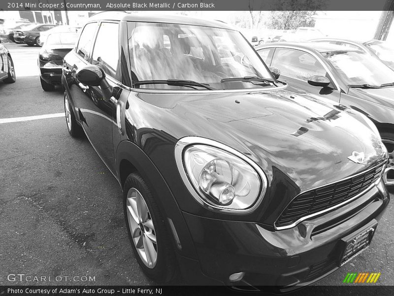 Absolute Black Metallic / Carbon Black 2014 Mini Cooper S Countryman
