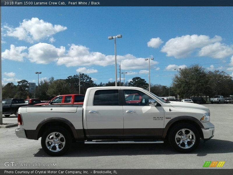  2018 1500 Laramie Crew Cab Pearl White