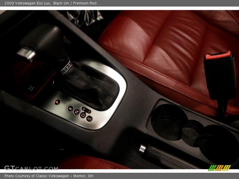 Black Uni / Premium Red 2009 Volkswagen Eos Lux