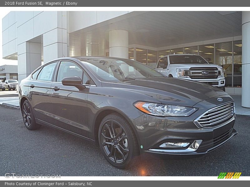 Magnetic / Ebony 2018 Ford Fusion SE