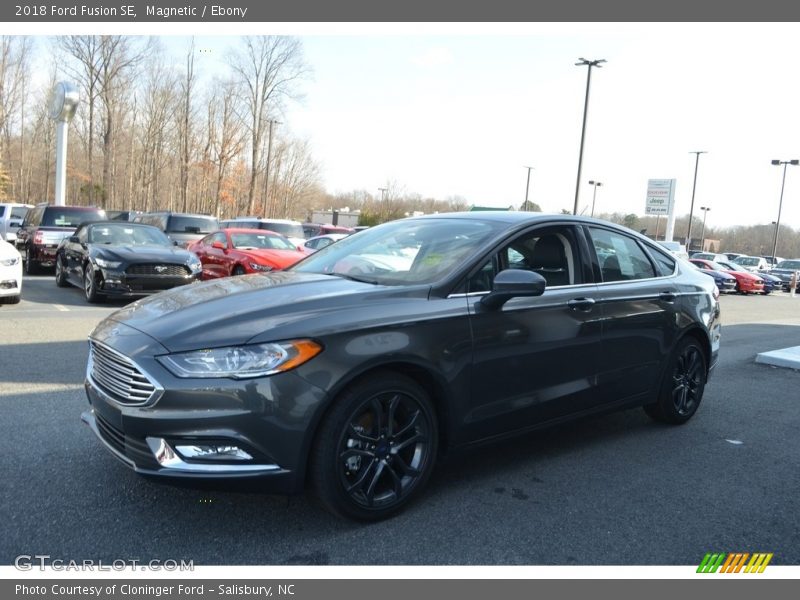 Magnetic / Ebony 2018 Ford Fusion SE