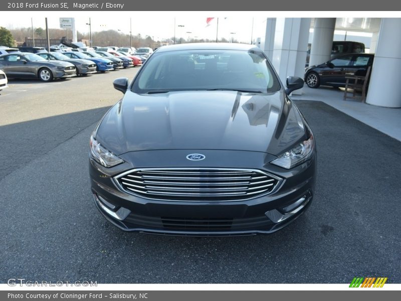 Magnetic / Ebony 2018 Ford Fusion SE