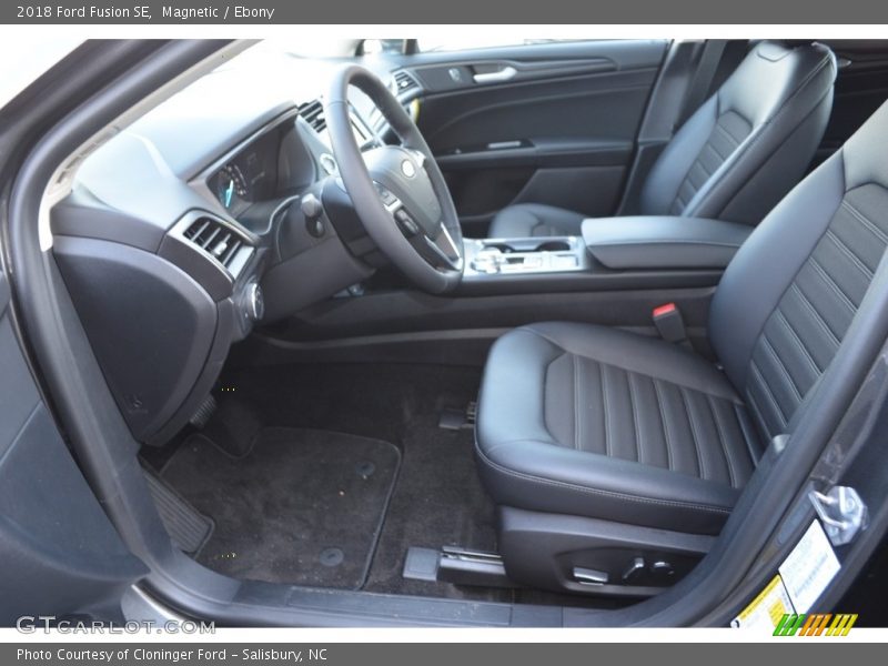 Magnetic / Ebony 2018 Ford Fusion SE