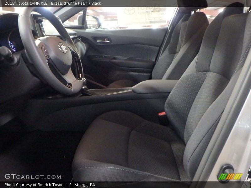 Blizzard White Pearl / Black 2018 Toyota C-HR XLE