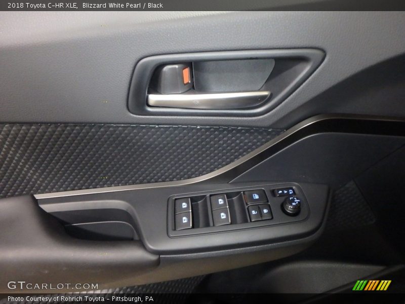 Blizzard White Pearl / Black 2018 Toyota C-HR XLE
