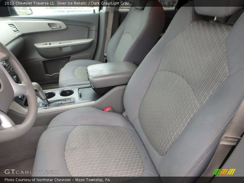 Silver Ice Metallic / Dark Gray/Light Gray 2012 Chevrolet Traverse LS
