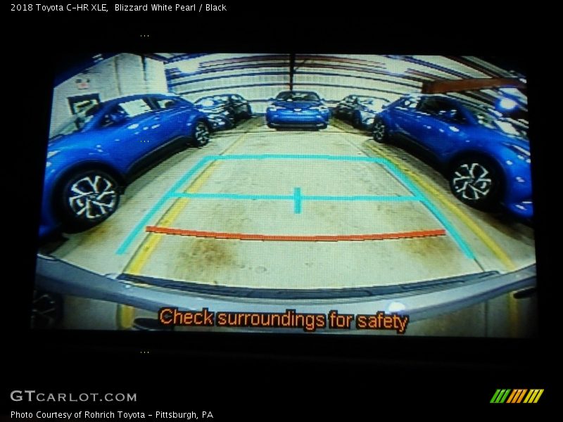 Blizzard White Pearl / Black 2018 Toyota C-HR XLE