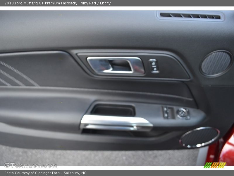 Ruby Red / Ebony 2018 Ford Mustang GT Premium Fastback