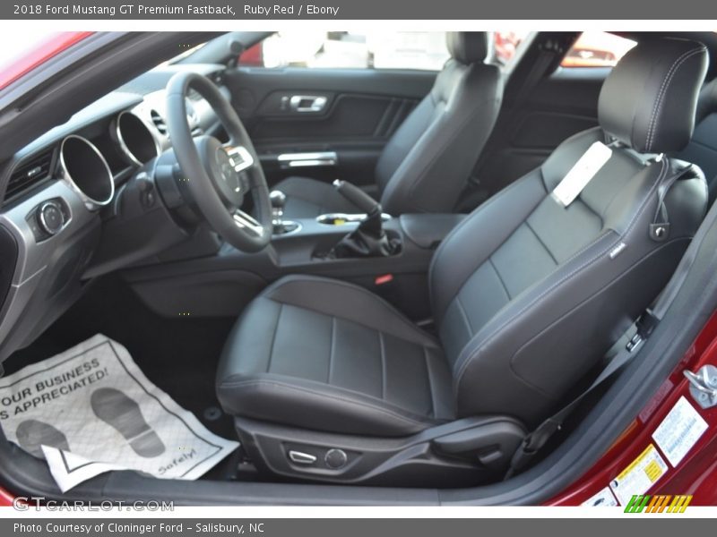 Ruby Red / Ebony 2018 Ford Mustang GT Premium Fastback